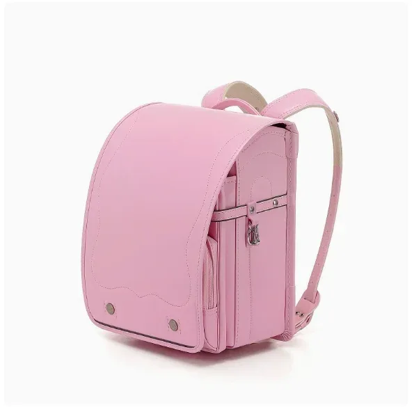 sac randoseru en cuir pu de style japonais pour enfants, sac à dos d'école primaire pour garçons et filles, sac à dos avec soutien de la colonne vertébrale