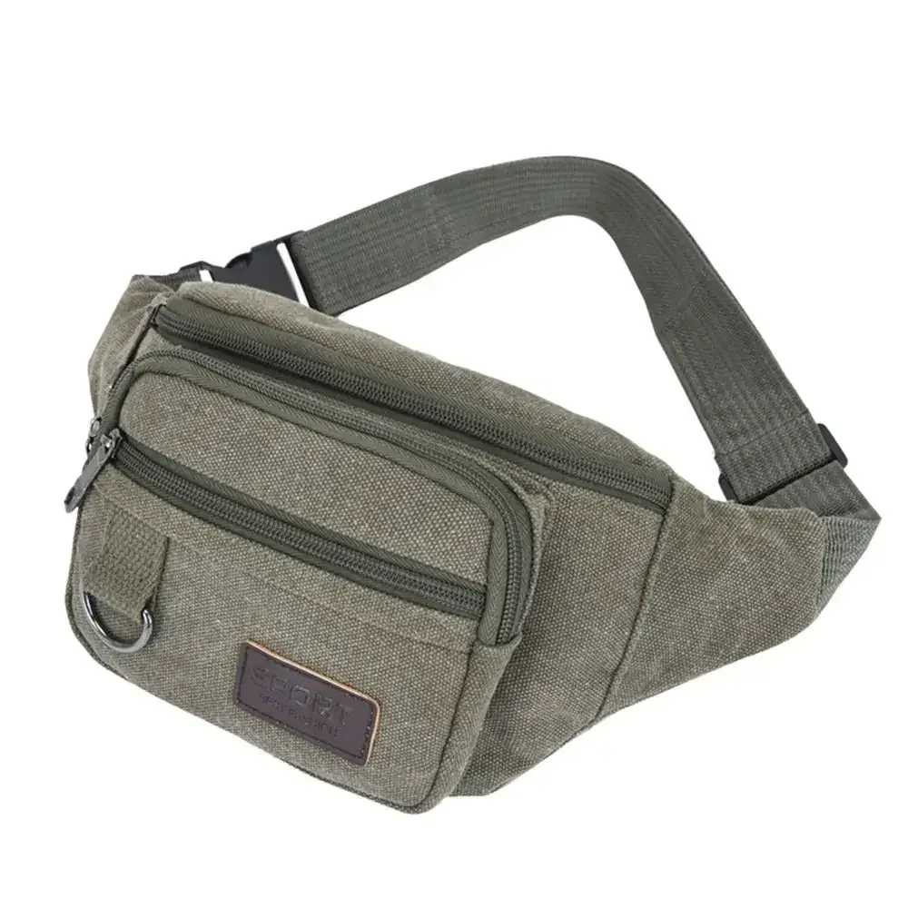sac banane imperméable de style coréen pour hommes et femmes, sacs en toile de grande capacité, sacs de sport en plein air, poudres de banane, gels