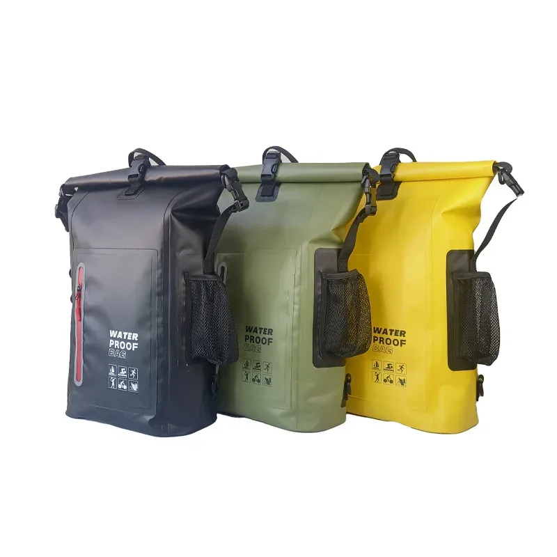 sac à dos étanche de sport en plein air, voyage décontracté, escalade, camping pique-nique, sac à bagages étanche vert