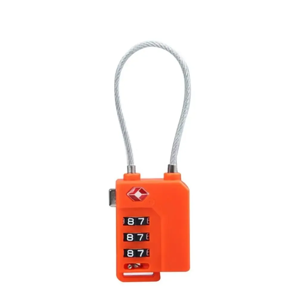cadenas code douanier serrure tsa métallique noir argent sécurité voyage valise sac porte documents