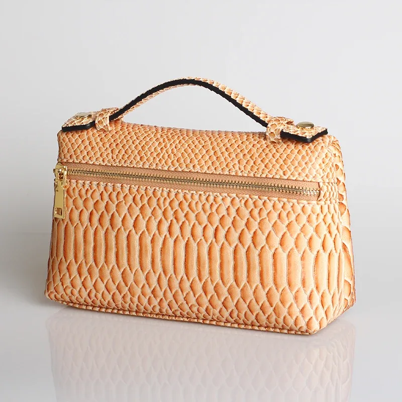 tophiigh-sac à main de maquillage portable pour femmes, pochette, sac à main, sac à main pour dames, sac à main, sac à main, savoir chaud, salle, rouge, café, mode