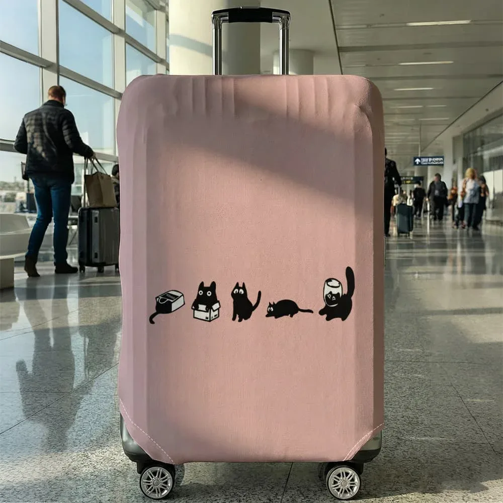 housse de protection pour bagages, élastique, imperméable, anti-poussière, pour valise de 18 à 32 pouces, accessoires de voyage