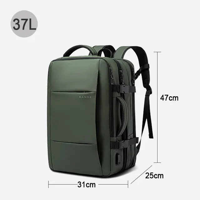 sac dos oxford univercite polyester noir bandes bleues poche latérale fermeture glissière sangles ergonomiques grande capacité extensible mode affaires étanche
