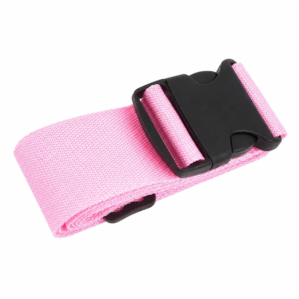 1 sangle de bagage droite en polyester de 200 cm pour valise, ceinture de voyage à boucles réglables, attache de sac durable