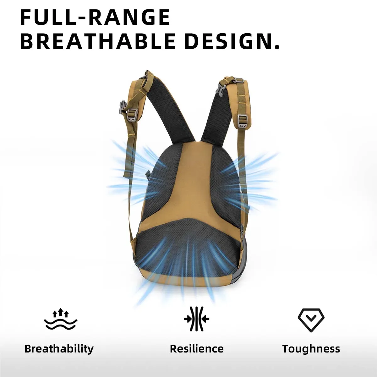 sac de randonnée en plein air pour femmes, sac à dos léger, imperméable et ultra-léger de 22 litres, sac à dos de voyage léger pour l'escalade, pour les élèves du collège et les étudiants
