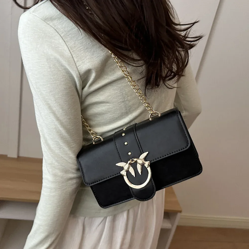 sac à bandoulière à chaîne de style coréen, nouvelle collection, tendance et polyvalent, petit sac carré pour femme