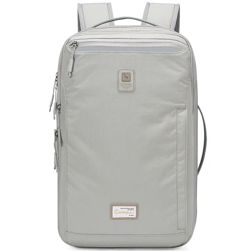 sac à dos extensible de grande capacité en tissu imperméable oiwas avec couche de protection réfléchissante pour ordinateur portable