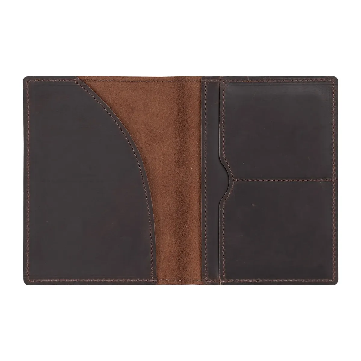 porte-passeport en cuir pour les essentiels de voyage, étui mince pour passeport, portefeuille de voyage, sac pour cartes de crédit pliable pour femmes et hommes