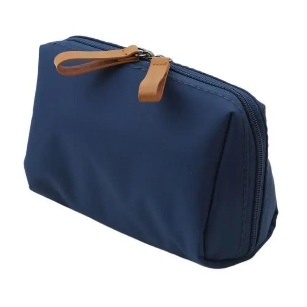 sac de rangement en nylon pour femmes et filles, petite trousse de maquillage avec pochette séparée, pochette de voyage pour cosmétiques, mini sac à main étanche