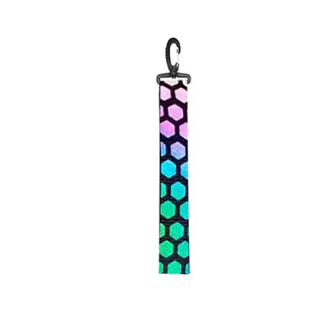 porte-clés réfléchissant avec pendentif, pour sac à dos, sécurité, léger, lumineux, pour camping en plein air, course nocturne, cyclisme, 1 pièce