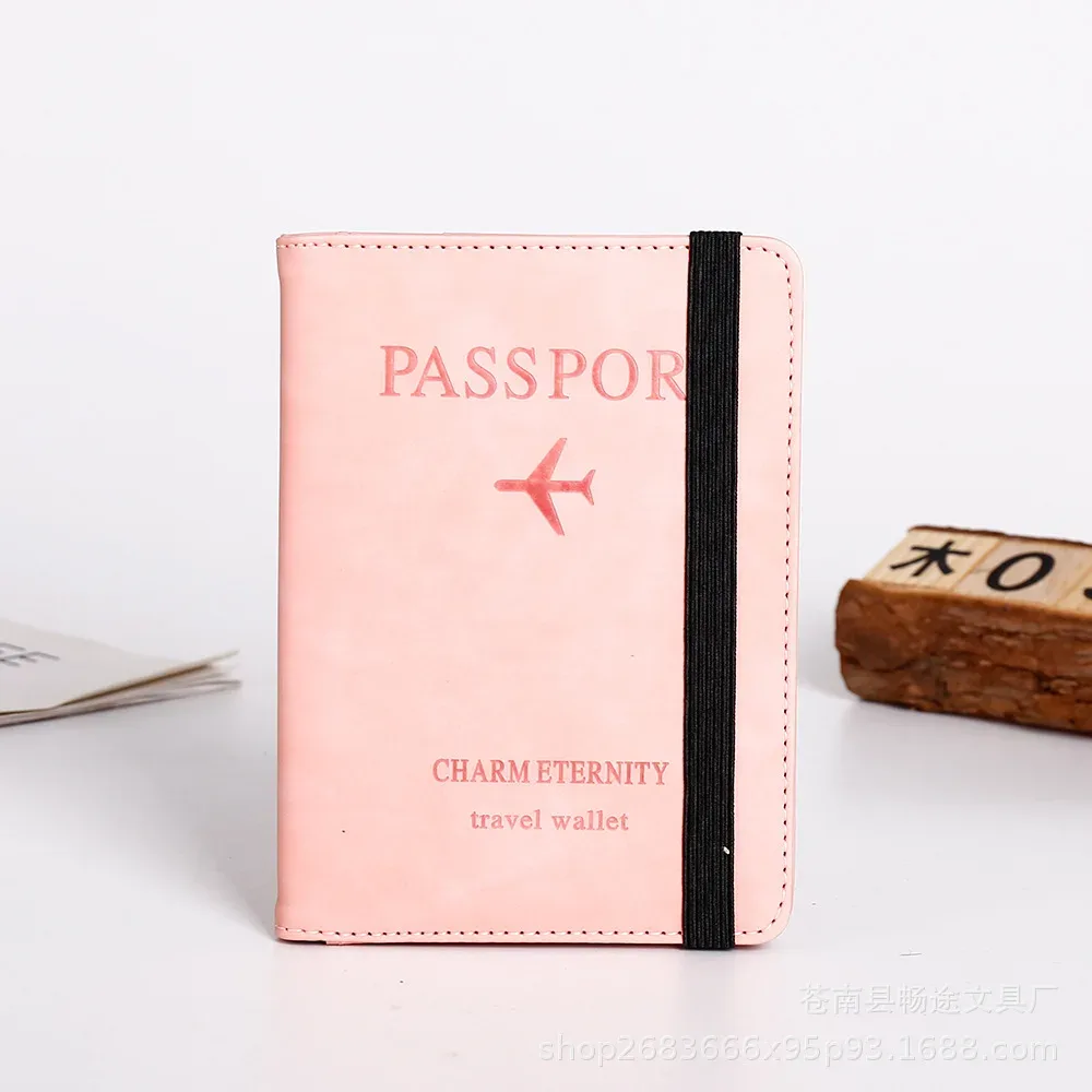 portefeuille en cuir pu pour homme, porte-cartes de visite, porte-passeport de voyage, sac à main pour homme, accessoires de voyage