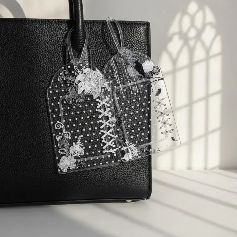 1 pièce pochette de rangement et de présentation pour photocards kpop et cartes d'idoles, en pvc à pois et motifs floraux, 3 pouces, avec pendentif