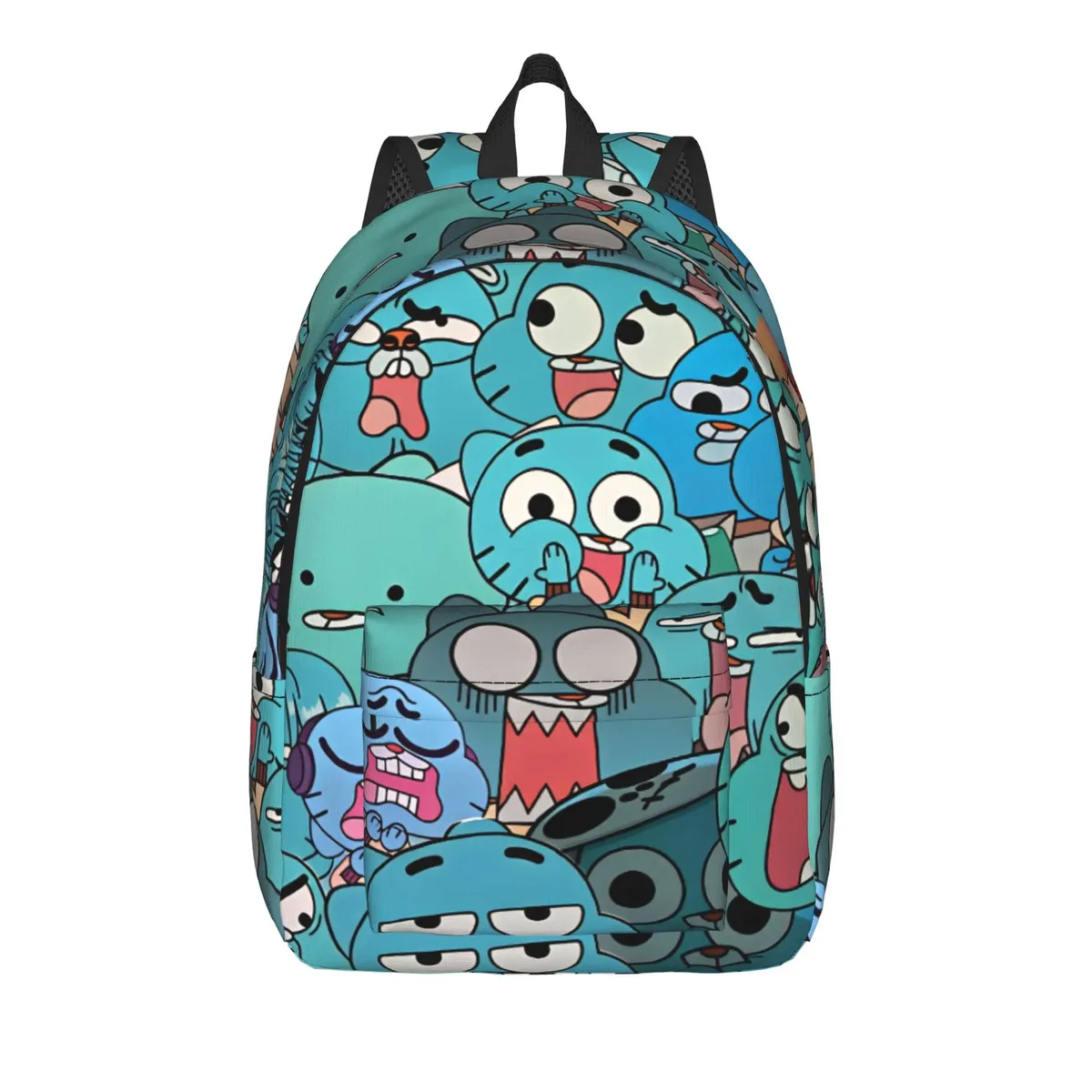 sac à dos the amazing world of gumball darwin swirl, sacs de voyage pour garçons et filles, sacs d'école durables de créateur, sac à dos décontracté