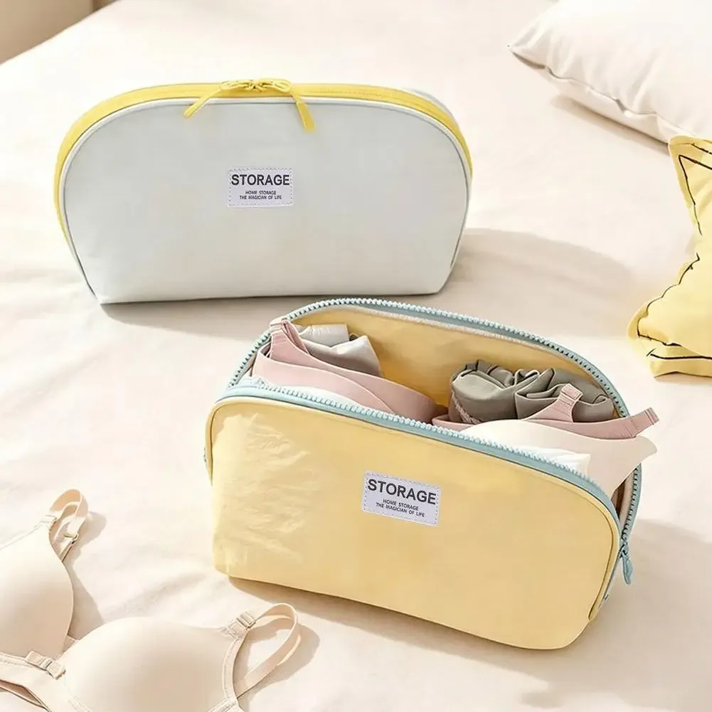 sac de rangement pour sous-vêtements de voyage, sac de rangement portable imperméable pour soutien-gorge, chaussettes, culottes, organisateur de grande capacité, pochette de toilette pour bagages