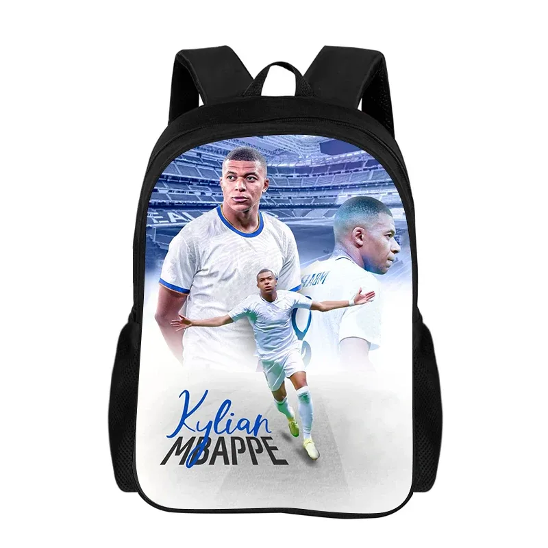 sac à dos m-mbappe pour l'école et les voyages, sac à dos pour enfant, sport de football, sac à dos pour enfants, sac à dos de star du football, cadeau