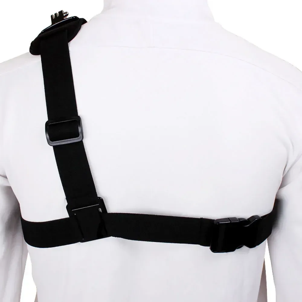 harnais de montage de sangle d'épaule, caméra vidéo d'épaule, sangle de poitrine, ceinture de support pour go pro sjcam, accessoires de caméra de sport