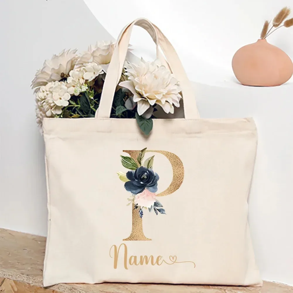 sac fourre-tout personnalisé pour demoiselle d'honneur avec initiales et nom, sac à bandoulière, sac de fête de bachelorette, sac à main de mariée, cadeau pour elle