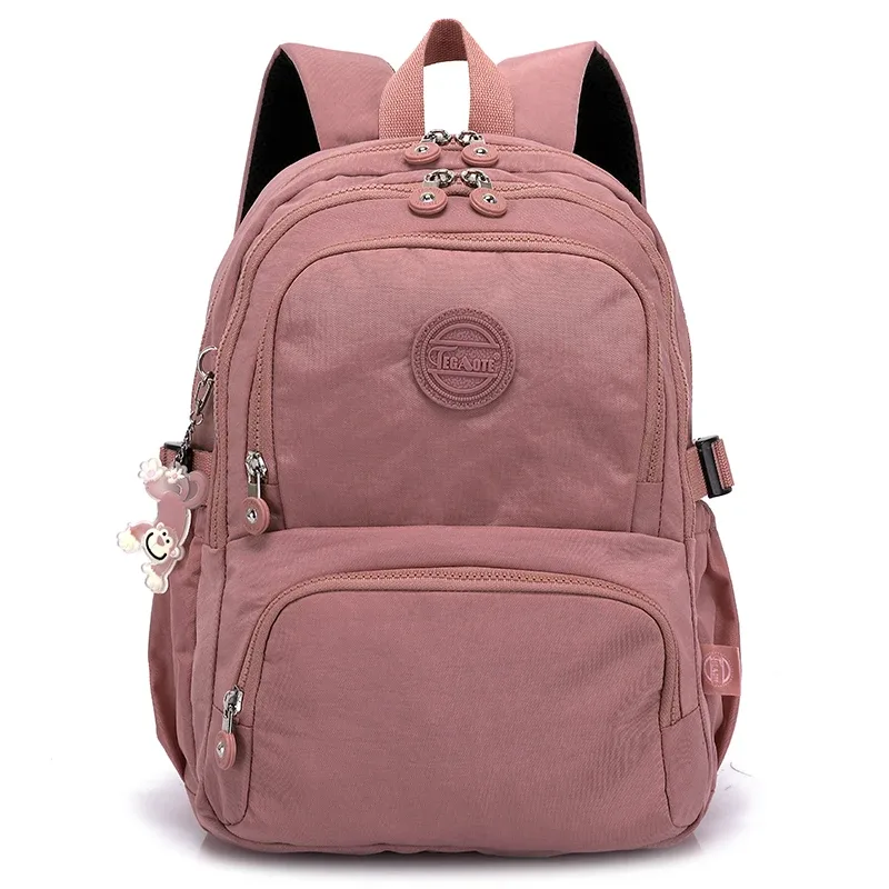 sac à dos tegaote pour femme, grand sac de voyage imperméable, mochila feminina, sacs d'école pour enfants, sac à dos pour homme