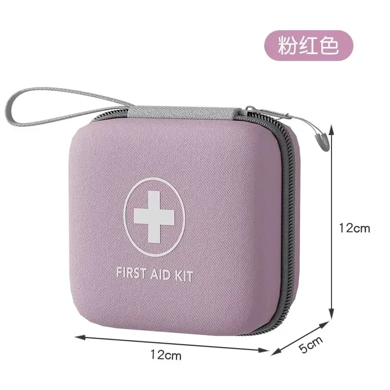 nouvelle trousse de rangement pour fournitures médicales en eva rigide, trousse de premiers soins essentielle pour les voyages, boîte de rangement pour fournitures de soins à domicile