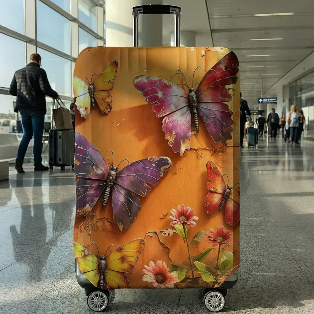 housse de protection pour bagages, élastique, imperméable, anti-poussière, pour valise de 18 à 32 pouces, accessoires de voyage