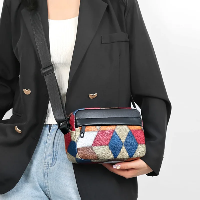 sac à dos de style neutre pour hommes et femmes, avec poche monocouche, adapté aux voyages et à la photographie, sac à bandoulière