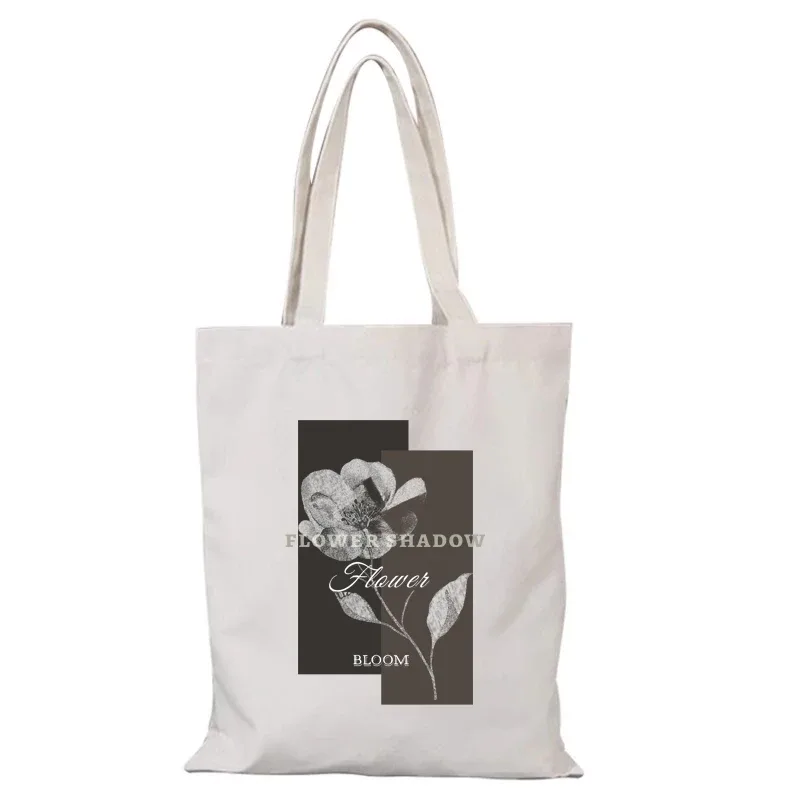 sacs à main de mode fleurs dame sacs homme sac fourre-tout femme sac à provisions eco shopper plage tissu toile sac à main épaule le