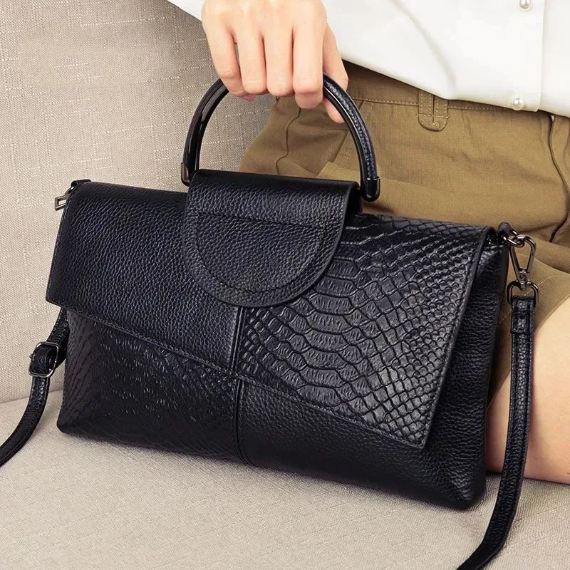 Sac à main en cuir PU souple de haute qualité pour femmes, sacs à main de luxe de marque de styliste, sac à bandoulière pour dames