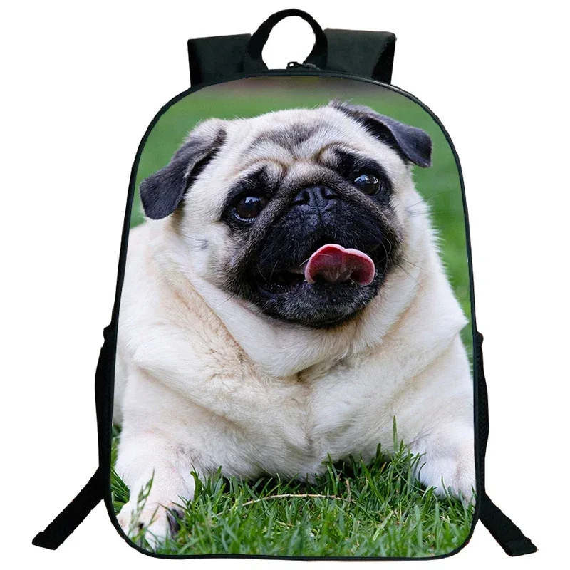 sac à dos imprimé de troupeau des contribuables allemands, grande capacité, sacs d'école pour garçons et filles, sac à dos mignon pour chien corgi husky, sac de voyage étanche, cartable