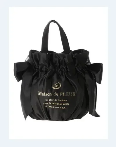 sac à main double face de style japonais pour filles, sac à bandoulière, nœud en satin, proximité, doux, mignon, initié, portable, dames, nouveau