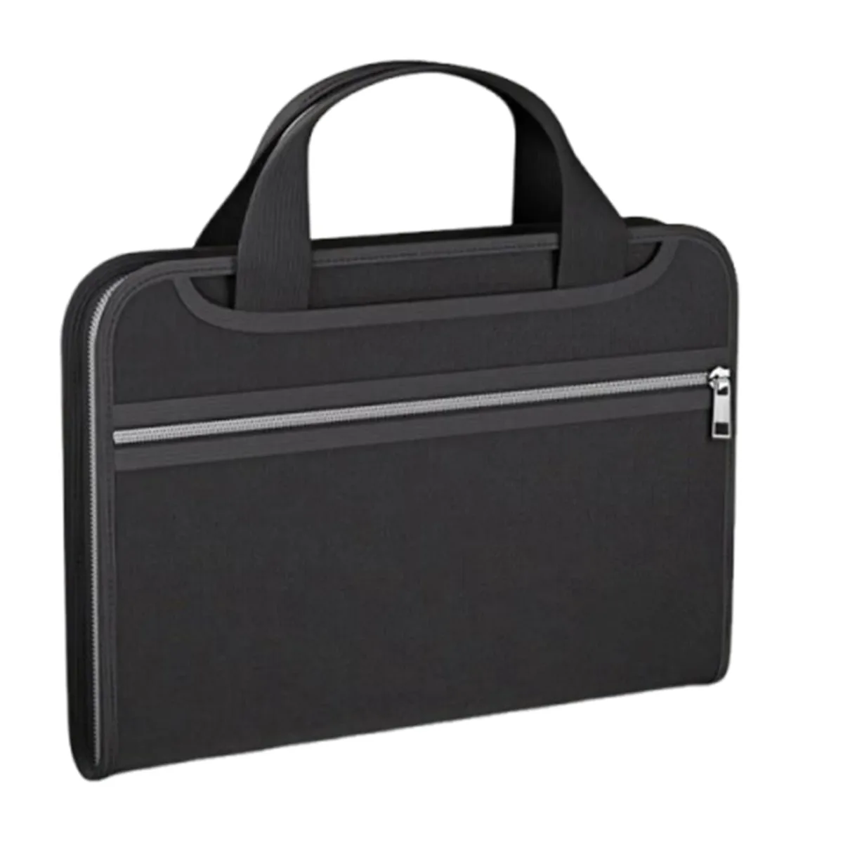 sac de document de document imperméable de grande capacité sac de rangement sûr avec une fermeture à glissière organisateur de fichiers pour les affaires