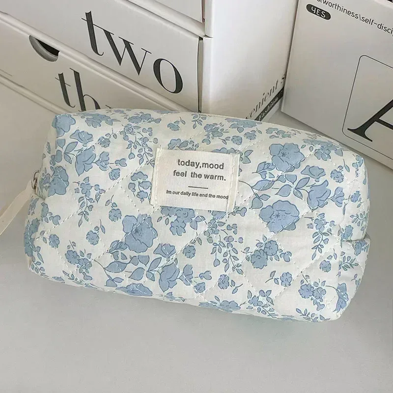 sac à cosmétiques motif ours rose beige pour femmes, joli organisateur de voyage de maquillage à fermeture éclair, sac à main féminin, pochette de toilette pour filles
