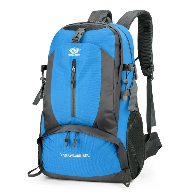 sac à dos de randonnée en plein air 50l, nouveau modèle de sport, voyage, grande capacité, double épaule, pour l'escalade et le camping