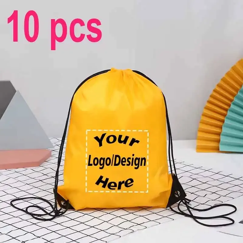 sac dos polyester personnalisable couleurs vives motif texte logo résistant eau usage sport voyage