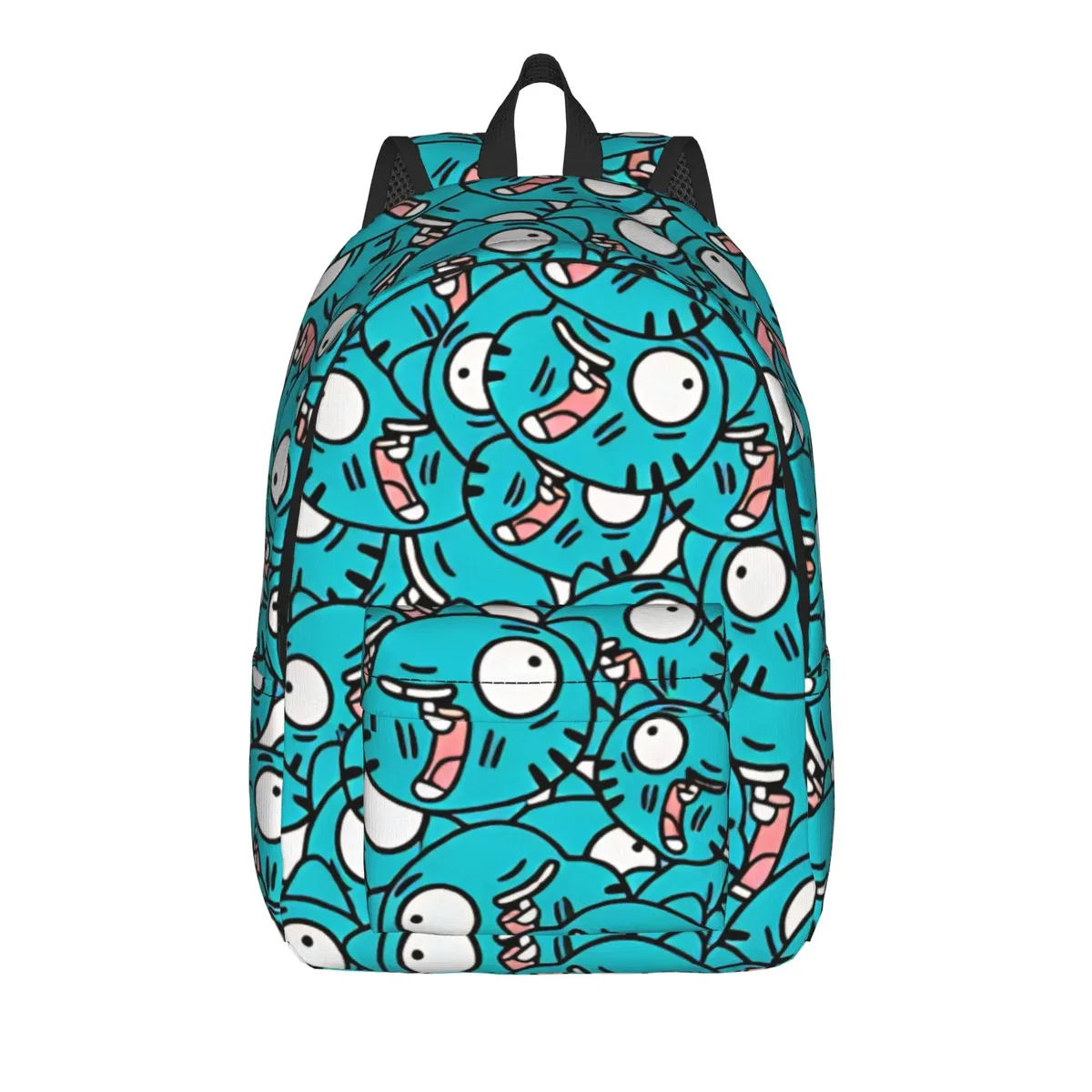 sac à dos the amazing world of gumball darwin swirl, sacs de voyage pour garçons et filles, sacs d'école durables de créateur, sac à dos décontracté