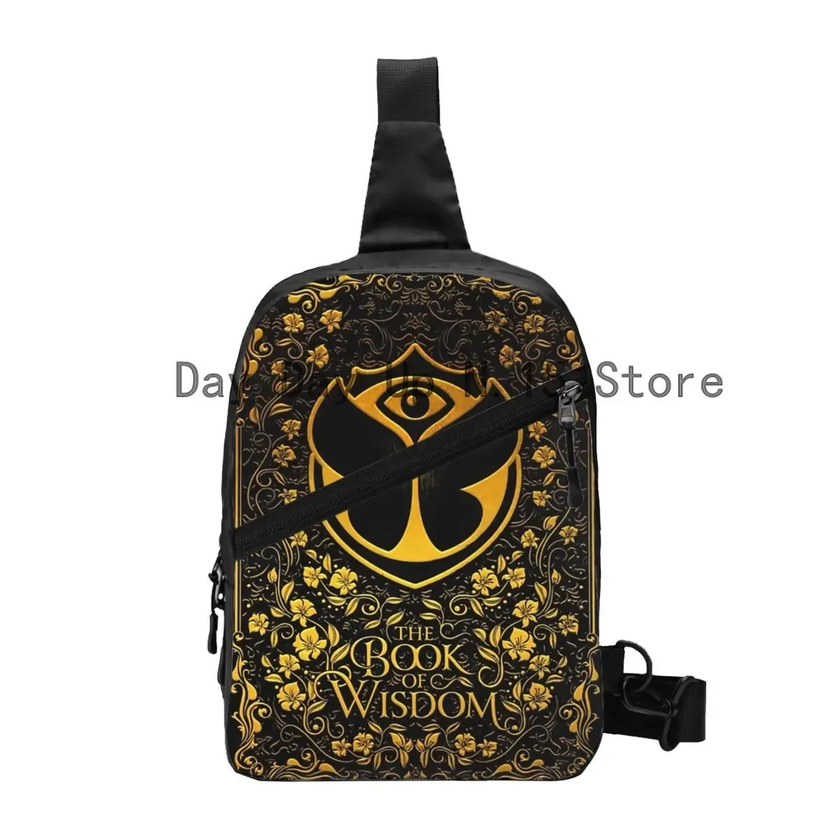 tomorrowland festival de danse électronique sling sac à dos à bandoulière hommes sac à bandoulière personnalisé pour voyage randonnée sac à dos