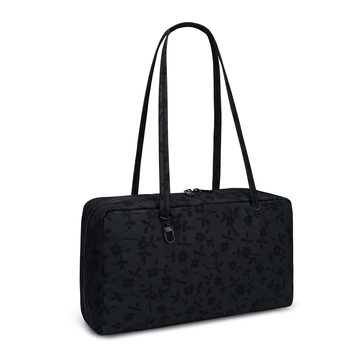 sac fourre-tout en nylon, sac à bandoulière pour femme avec clip porte-clés, sac à main léger à fermeture éclair, idéal pour le travail quotidien, les voyages, la gym, cadeau pour maman