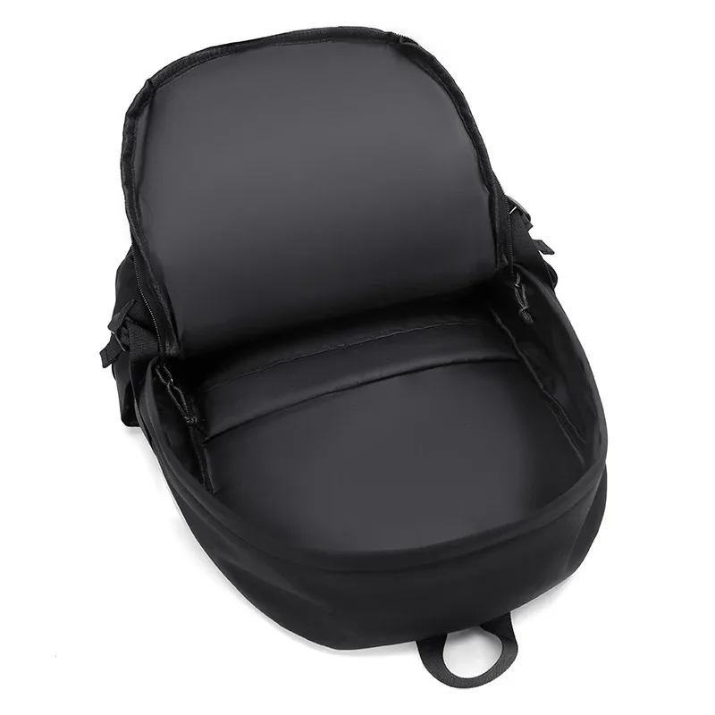 sac à dos de couleur unie à la mode pour hommes, léger et durable, adapté au sport, aux voyages et aux déplacements quotidiens, avec compartiment pour ordinateur portable
