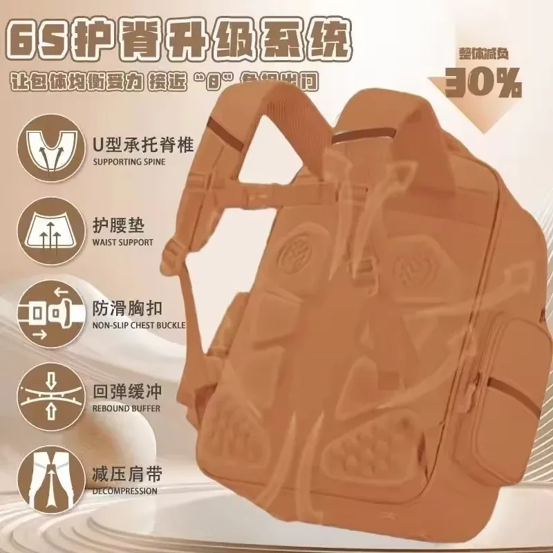 cartable d'étudiant capibara, sac à dos pour enfants de grande capacité. sacs de livres de retour à l'école pour filles et garçons