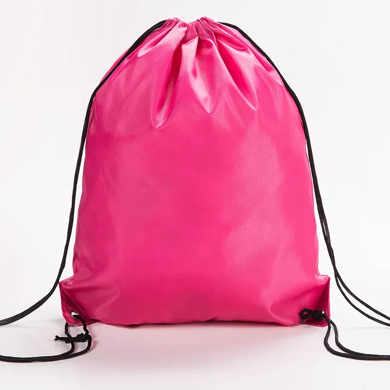 oxford – sac à dos portable à cordon de serrage pour étudiants, étanche, sac à dos de sport, d'équitation, sac de rangement pour chaussures et vêtements