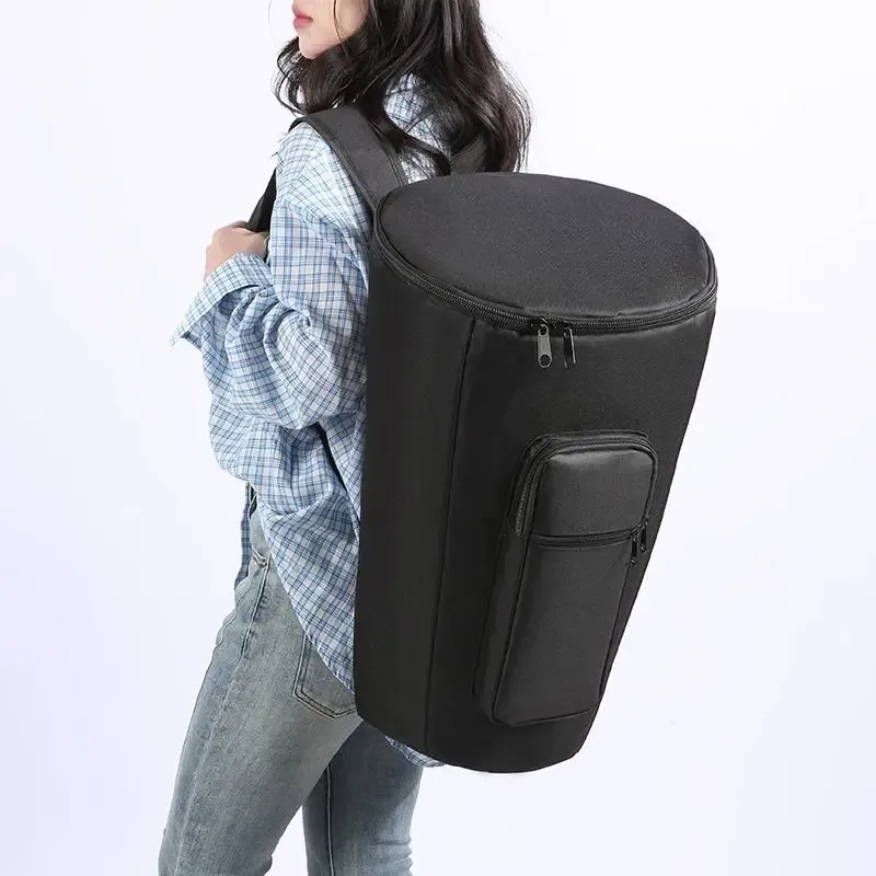 sac à dos de tambour africain étanche, sac de transport de protection rembourré pour tambour djembe de 12 pouces, sac de transport de voyage, étui pour instruments