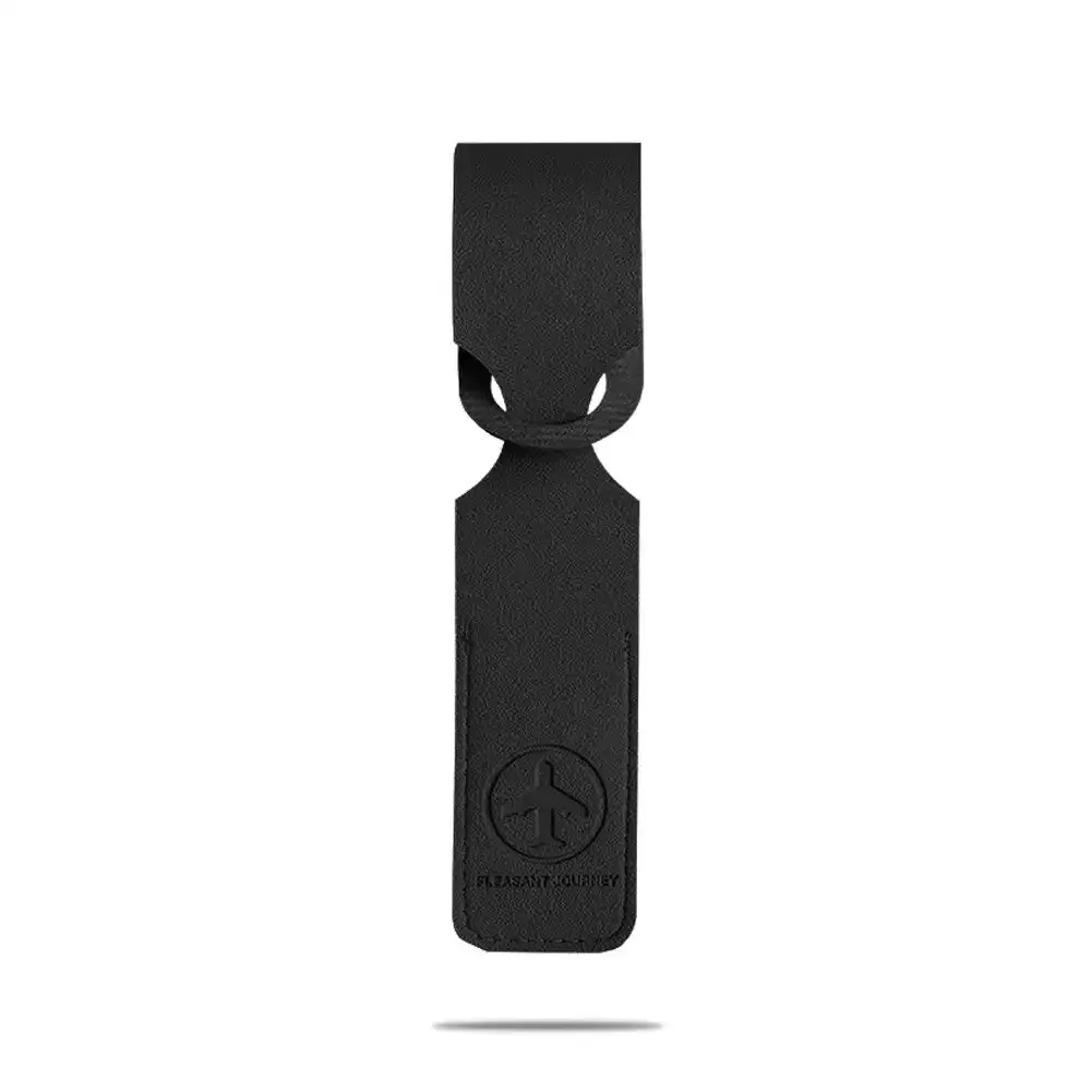 étiquette en cuir pu pour valise d'avion, carte d'embarquement, accessoires de voyage, bagage, vacances, enregistrement