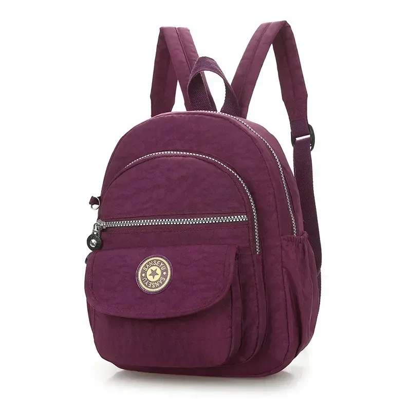 sacs à dos en nylon imperméables pour femmes, sacs à dos scolaires pour adolescentes, sac de voyage mochila, sacs à main décontractés pour femmes, nouveau