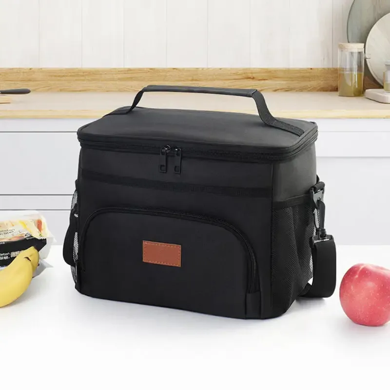 sac à dos isotherme grande capacité anti-fuite pour pique-nique, sac de rangement extérieur chaud et froid, sac à bandoulière