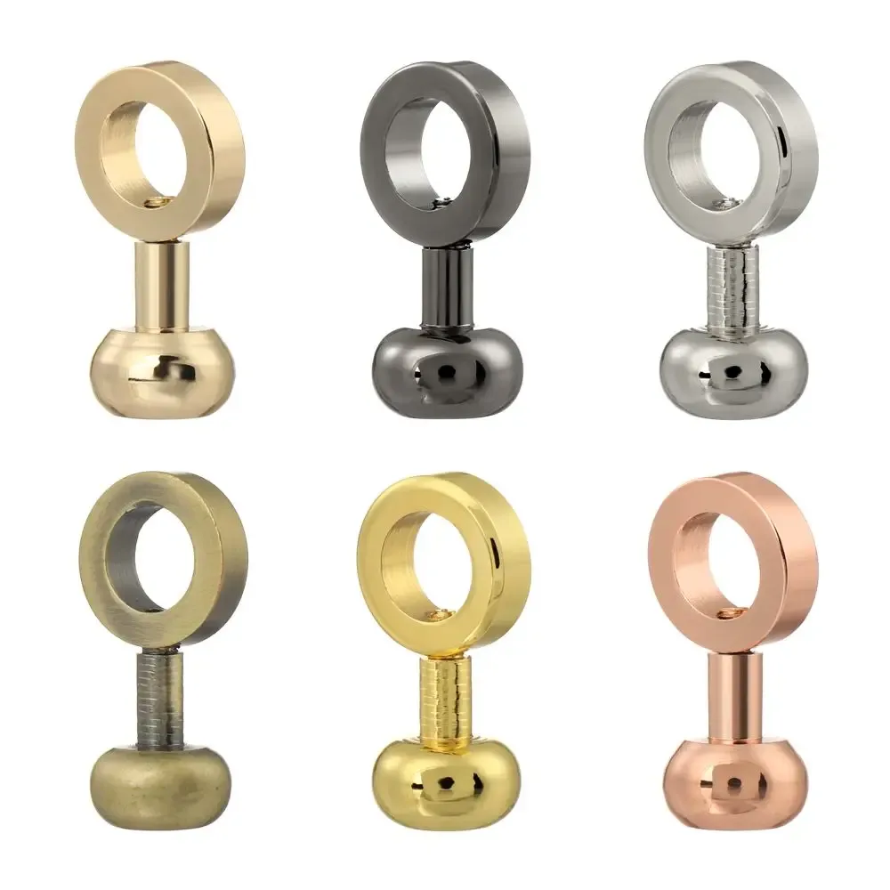 accessoires en cuivre pur pour sac, boucle de chaîne à fermeture éclair, remplacement des boucles de transformation, boutons matériels, kit de réparation de sac à main, 1/2 pièces