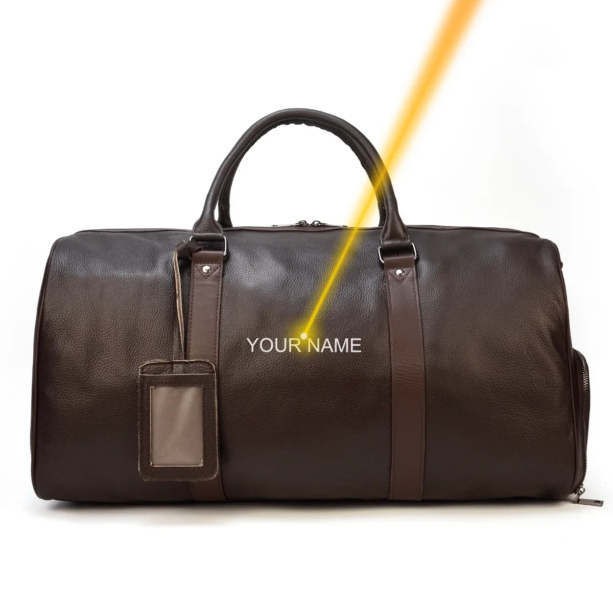 sac de voyage en cuir véritable de grande capacité pour hommes et femmes, en cuir de vache noir souple, polochon de voyage décontracté, grand sac à bandoulière pour week-end