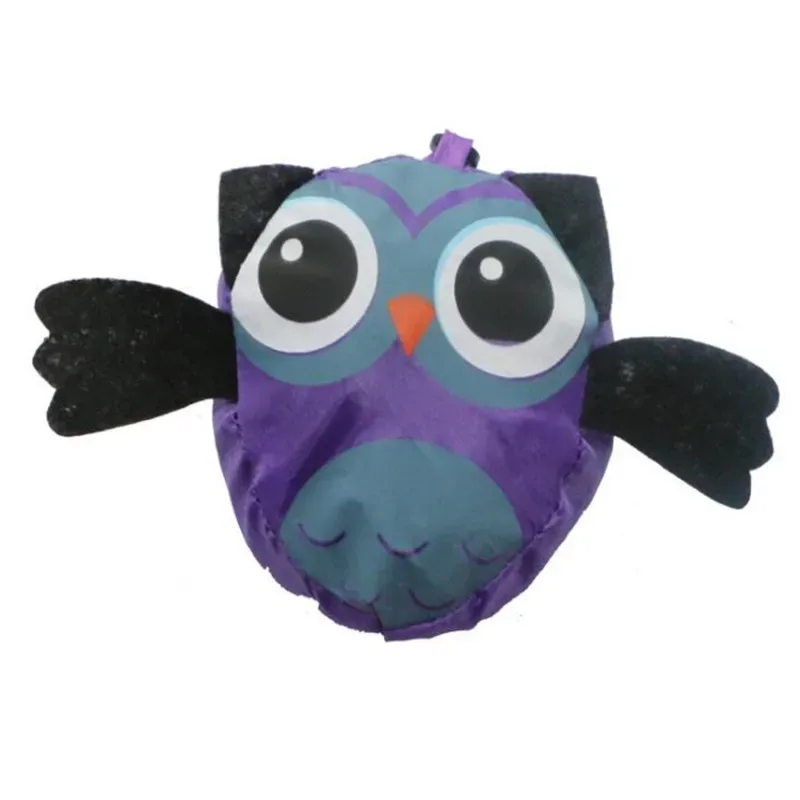 sac à provisions pliable en forme de l, théâtre d'animaux mignon, fourre-tout réutilisable, sac à main portable, sac de voyage lancé, sacs de rangement pliants, organisateur
