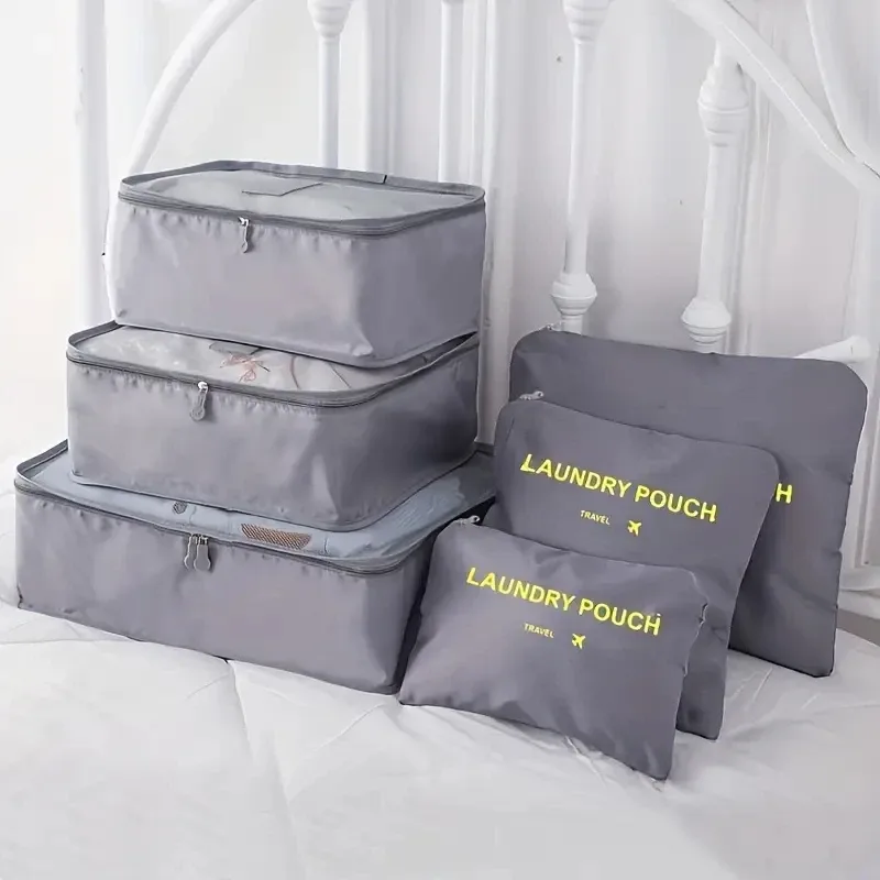 organisateur voyage nylon fleur rose gris rouge kaki vert violet marron orange noir beige transparence pratique elégant compression vêtement cosmétique toilette