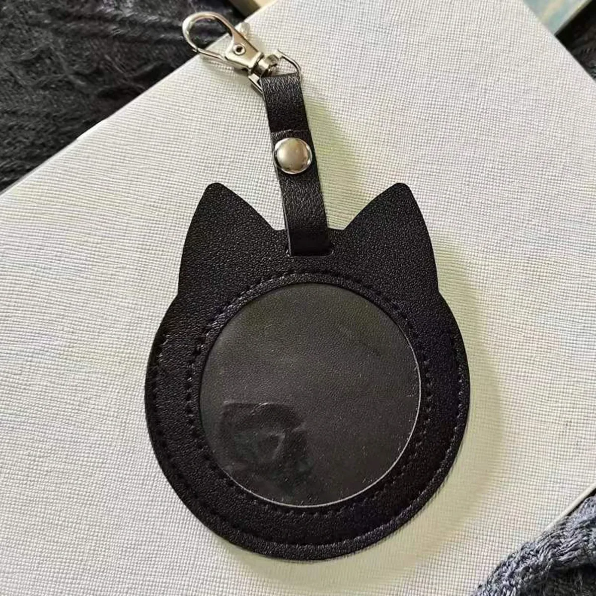 sac de rangement portable pour badges ronds - étui de protection et pochette de présentation, accessoire mignon pour collection de badges et usage quotidien