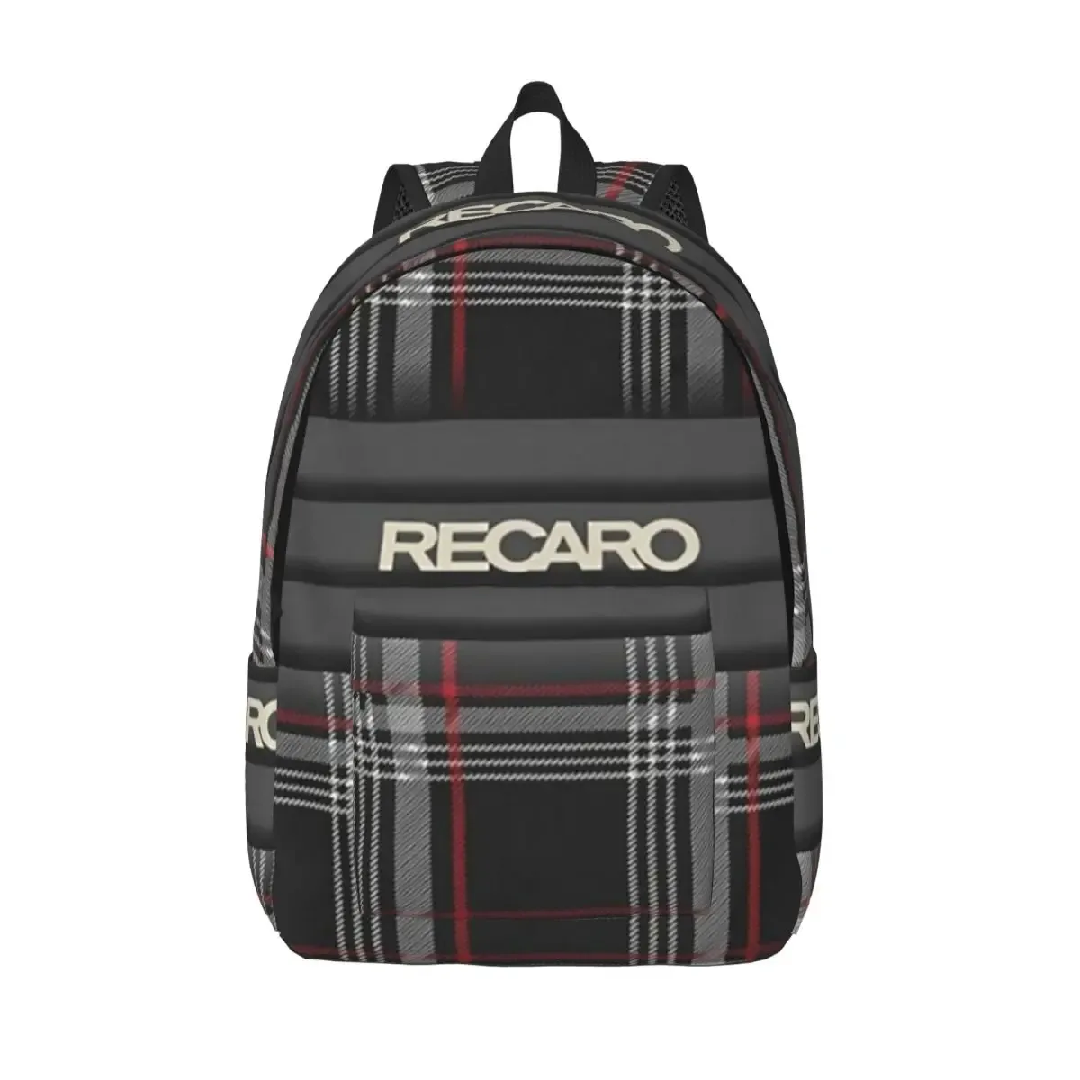 sac à dos d'étudiant recaros à carreaux écossais, sac d'école, sac à dos de randonnée, sac de voyage pour hommes et femmes, sac à bandoulière