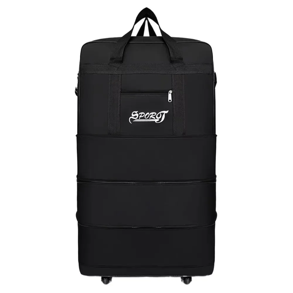 sac à dos de voyage extensible, pliable, pour la randonnée, sacs de voyage pour femmes, sac de voyage multi-couches extensible, sac à roulettes universel
